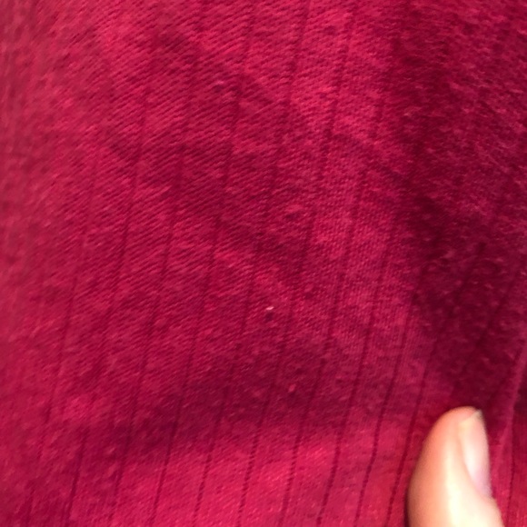 Vintage Partners by Mervyn’s Raspberry Red Tee- 738 *tee deal $8 or 🦋 - Picture 3 of 4